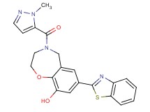 7-(1,3-benzothiazol-2-yl)-4-[(1-methyl-1H-pyrazol-5-yl)carbonyl]-2,3,4,5-tetrahydro-1,4-benzoxazepin-9-ol