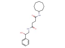 N-cyclooctyl-N'-(2-hydroxy-2-phenylethyl)succinamide
