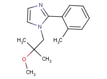 1-(2-methoxy-2-methylpropyl)-2-(2-methylphenyl)-1H-imidazole
