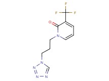 1-[3-(1H-tetrazol-1-yl)propyl]-3-(trifluoromethyl)pyridin-2(1H)-one