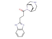 2-{3-[(1S*,6R*)-3,9-diazabicyclo[4.2.1]non-9-yl]-3-oxopropyl}-1H-benzimidazole