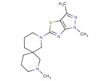 2-(1,3-dimethyl-1H-pyrazolo[3,4-d][1,3]thiazol-5-yl)-8-methyl-2,8-diazaspiro[5.5]undecane