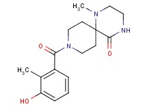 9-(3-hydroxy-2-methylbenzoyl)-1-methyl-1,4,9-triazaspiro[5.5]undecan-5-one