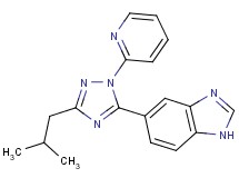 5-(3-isobutyl-1-pyridin-2-yl-1H-1,2,4-triazol-5-yl)-1H-benzimidazole