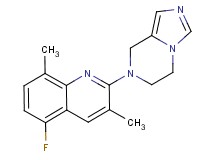 2-(5,6-dihydroimidazo[1,5-a]pyrazin-7(8H)-yl)-5-fluoro-3,8-dimethylquinoline