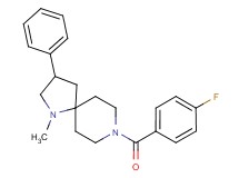 8-(4-fluorobenzoyl)-1-methyl-3-phenyl-1,8-diazaspiro[4.5]decane
