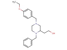 2-[1-benzyl-4-(4-ethoxybenzyl)-2-piperazinyl]ethanol