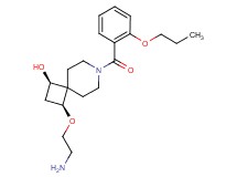 rel-(1R,3S)-3-(2-aminoethoxy)-7-(2-propoxybenzoyl)-7-azaspiro[3.5]nonan-1-ol hydrochloride