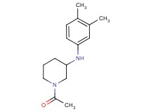 1-acetyl-N-(3,4-dimethylphenyl)-3-piperidinamine