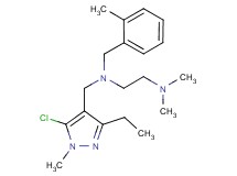 N-[(5-chloro-3-ethyl-1-methyl-1H-pyrazol-4-yl)methyl]-N',N'-dimethyl-N-(2-methylbenzyl)ethane-1,2-diamine