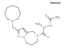 N-{(1S)-2-[2-(1-azocanylmethyl)-7,8-dihydro-4H-pyrazolo[1,5-a][1,4]diazepin-5(6H)-yl]-1-methyl-2-oxoethyl}acetamide