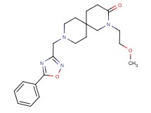 2-(2-methoxyethyl)-9-[(5-phenyl-1,2,4-oxadiazol-3-yl)methyl]-2,9-diazaspiro[5.5]undecan-3-one