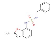 N-benzyl-N'-(2-methyl-1-benzofuran-7-yl)sulfamide