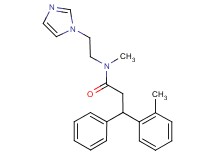 N-[2-(1H-imidazol-1-yl)ethyl]-N-methyl-3-(2-methylphenyl)-3-phenylpropanamide