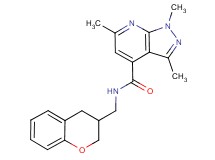 N-(3,4-dihydro-2H-chromen-3-ylmethyl)-1,3,6-trimethyl-1H-pyrazolo[3,4-b]pyridine-4-carboxamide