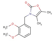 3-(2,3-dimethoxybenzyl)-4,5-dimethyl-1,3-oxazol-2(3H)-one