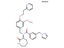 N-{3-methoxy-4-[2-(2-pyridinyl)ethoxy]benzyl}-N-[(3S)-2-oxo-3-azepanyl]-3-(1H-pyrazol-1-ylmethyl)benzamide