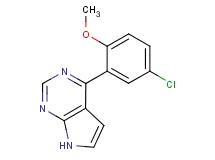 4-(5-chloro-2-methoxyphenyl)-7H-pyrrolo[2,3-d]pyrimidine