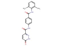 N-(4-{[(2,6-dimethylphenyl)amino]carbonyl}phenyl)-6-oxo-1,6-dihydropyridazine-3-carboxamide