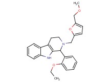 1-(2-ethoxyphenyl)-2-{[5-(methoxymethyl)-2-furyl]methyl}-2,3,4,9-tetrahydro-1H-beta-carboline