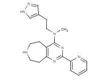 N-methyl-N-[2-(1H-pyrazol-4-yl)ethyl]-2-pyridin-2-yl-6,7,8,9-tetrahydro-5H-pyrimido[4,5-d]azepin-4-amine