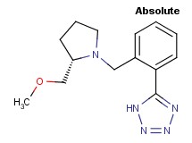 5-(2-{[(2S)-2-(methoxymethyl)-1-pyrrolidinyl]methyl}phenyl)-1H-tetrazole trifluoroacetate