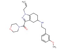 1-allyl-N-[2-(3-methoxyphenyl)ethyl]-3-(4-morpholinylcarbonyl)-4,5,6,7-tetrahydro-1H-indazol-5-amine