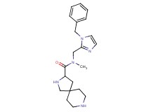 N-[(1-benzyl-1H-imidazol-2-yl)methyl]-N-methyl-2,8-diazaspiro[4.5]decane-3-carboxamide dihydrochloride