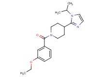 1-(3-ethoxybenzoyl)-4-(1-isopropyl-1H-imidazol-2-yl)piperidine