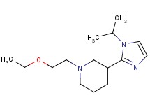 1-(2-ethoxyethyl)-3-(1-isopropyl-1H-imidazol-2-yl)piperidine