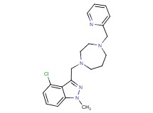 4-chloro-1-methyl-3-{[4-(pyridin-2-ylmethyl)-1,4-diazepan-1-yl]methyl}-1H-indazole