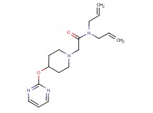 N,N-diallyl-2-[4-(pyrimidin-2-yloxy)piperidin-1-yl]acetamide