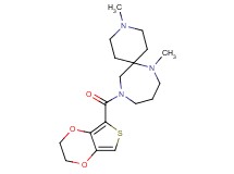 11-(2,3-dihydrothieno[3,4-b][1,4]dioxin-5-ylcarbonyl)-3,7-dimethyl-3,7,11-triazaspiro[5.6]dodecane