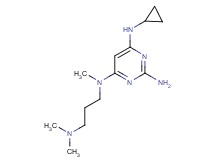 N~6~-cyclopropyl-N~4~-[3-(dimethylamino)propyl]-N~4~-methylpyrimidine-2,4,6-triamine