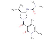 N'-{(3S*,4R*)-4-isopropyl-1-[(1,4,6-trimethyl-2-oxo-1,2-dihydro-3-pyridinyl)carbonyl]-3-pyrrolidinyl}-N,N-dimethylurea