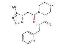 1-[(5-methyl-1H-tetrazol-1-yl)acetyl]-N-(2-pyridinylmethyl)-2-piperazinecarboxamide