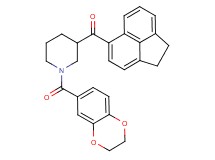 1,2-dihydro-5-acenaphthylenyl[1-(2,3-dihydro-1,4-benzodioxin-6-ylcarbonyl)-3-piperidinyl]methanone