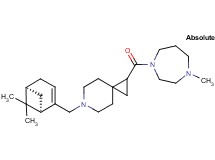 6-{[(1R,5S)-6,6-dimethylbicyclo[3.1.1]hept-2-en-2-yl]methyl}-1-[(4-methyl-1,4-diazepan-1-yl)carbonyl]-6-azaspiro[2.5]octane