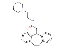 2-(10,11-dihydro-5H-dibenzo[a,d][7]annulen-5-yl)-N-[2-(4-morpholinyl)ethyl]acetamide