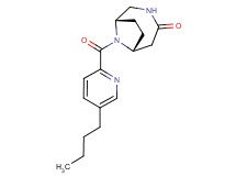 (1S*,6R*)-9-[(5-butylpyridin-2-yl)carbonyl]-3,9-diazabicyclo[4.2.1]nonan-4-one