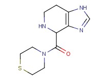 4-(4-thiomorpholinylcarbonyl)-4,5,6,7-tetrahydro-1H-imidazo[4,5-c]pyridine dihydrochloride