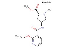 methyl (2S,4S)-4-{[(2-ethoxypyridin-3-yl)carbonyl]amino}-1-methylpyrrolidine-2-carboxylate