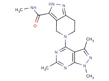 N-methyl-5-(1,3,6-trimethyl-1H-pyrazolo[3,4-d]pyrimidin-4-yl)-4,5,6,7-tetrahydro-2H-pyrazolo[4,3-c]pyridine-3-carboxamide