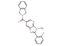 2-(2-chlorophenyl)-6-(1,3-dihydro-2H-isoindol-2-ylcarbonyl)-3-methyl-3H-imidazo[4,5-b]pyridine