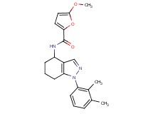 N-[1-(2,3-dimethylphenyl)-4,5,6,7-tetrahydro-1H-indazol-4-yl]-5-methoxy-2-furamide