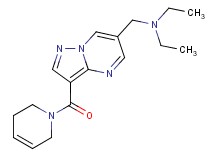 N-{[3-(3,6-dihydropyridin-1(2H)-ylcarbonyl)pyrazolo[1,5-a]pyrimidin-6-yl]methyl}-N-ethylethanamine
