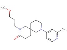2-(3-methoxypropyl)-8-(2-methyl-4-pyridinyl)-2,8-diazaspiro[5.5]undecan-3-one
