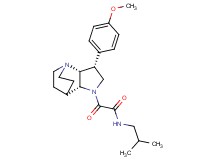 N-isobutyl-2-[(3R*,3aR*,7aR*)-3-(4-methoxyphenyl)hexahydro-4,7-ethanopyrrolo[3,2-b]pyridin-1(2H)-yl]-2-oxoacetamide