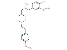 2-methoxy-4-{[({1-[2-(4-methoxyphenyl)ethyl]-4-piperidinyl}methyl)(methyl)amino]methyl}phenol