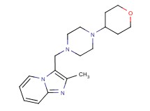2-methyl-3-{[4-(tetrahydro-2H-pyran-4-yl)piperazin-1-yl]methyl}imidazo[1,2-a]pyridine